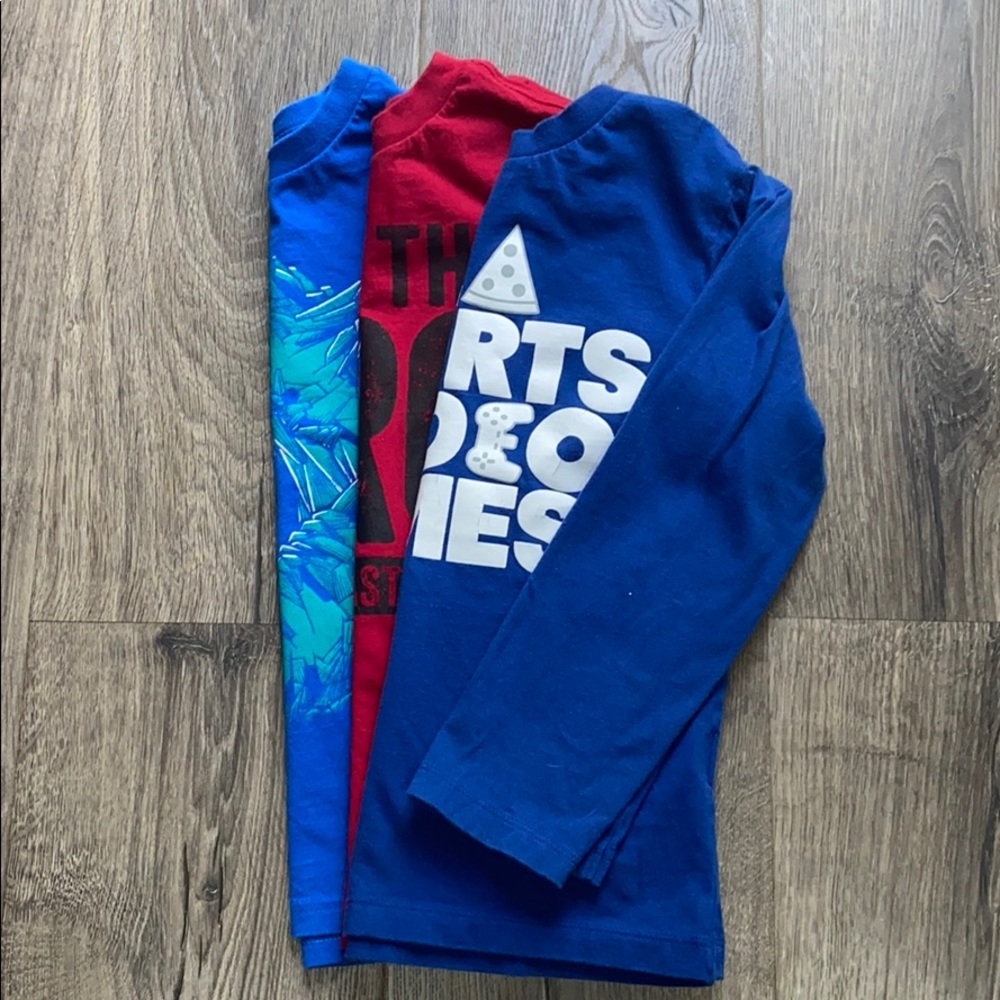 Bundle of Boys Long Sleeve Shirts
